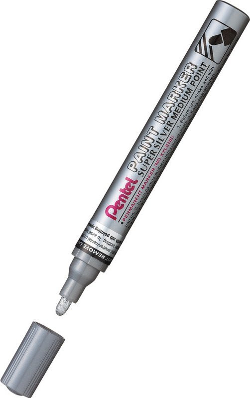 Marker olejowy Pentel MMP10 srebrny MMP10-Z
